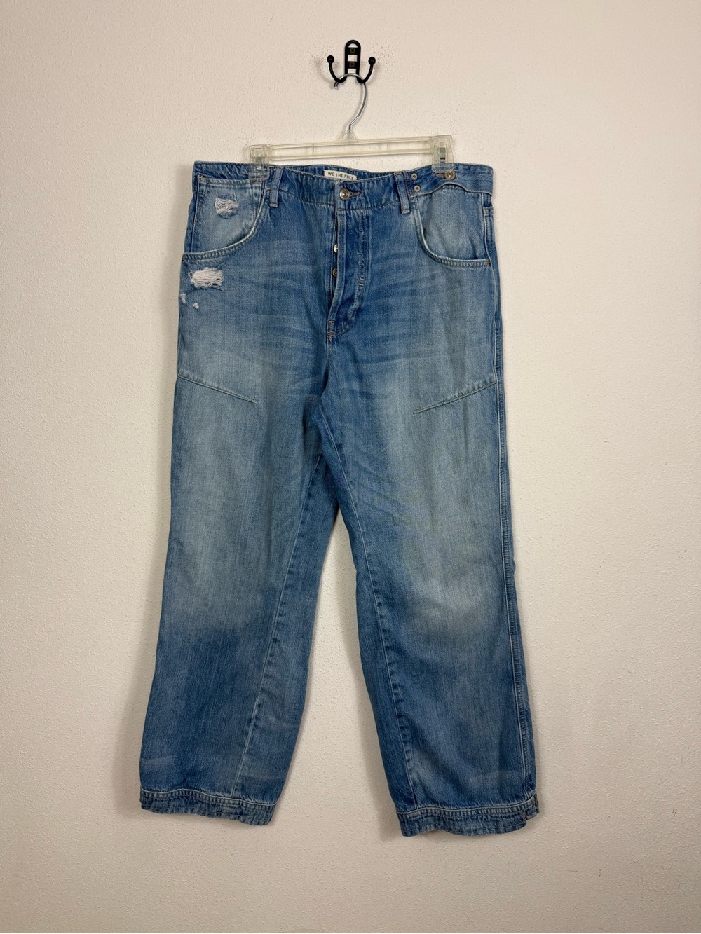 Free People We the Free Baggy Slouchy Fit Wide Leg Jean Women’s 32